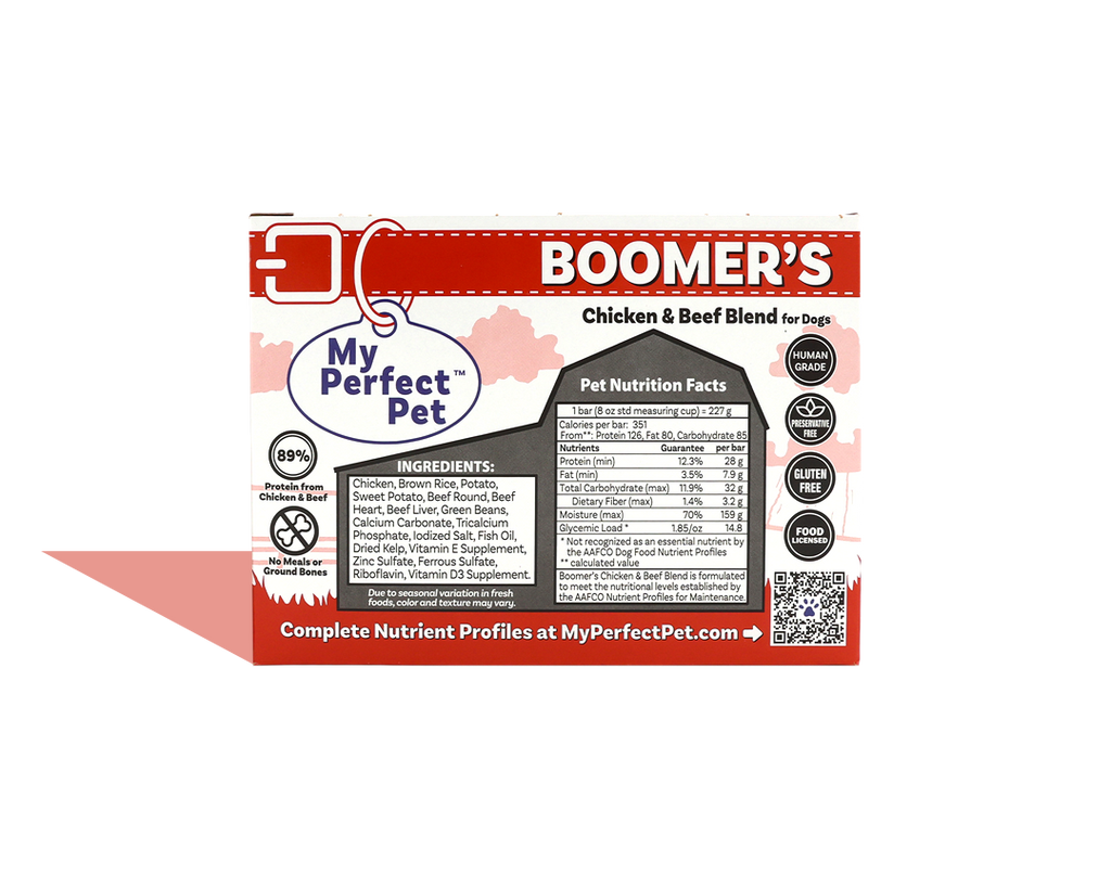 Chicken and Beef Blend - 14 bars for 4-week trial, then 42 bars every 12 weeks