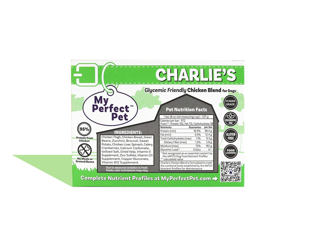 Glycemic Friendly Chicken Grain Free Blend - 14 bars for 2-week trial, then 42 bars every 6 weeks