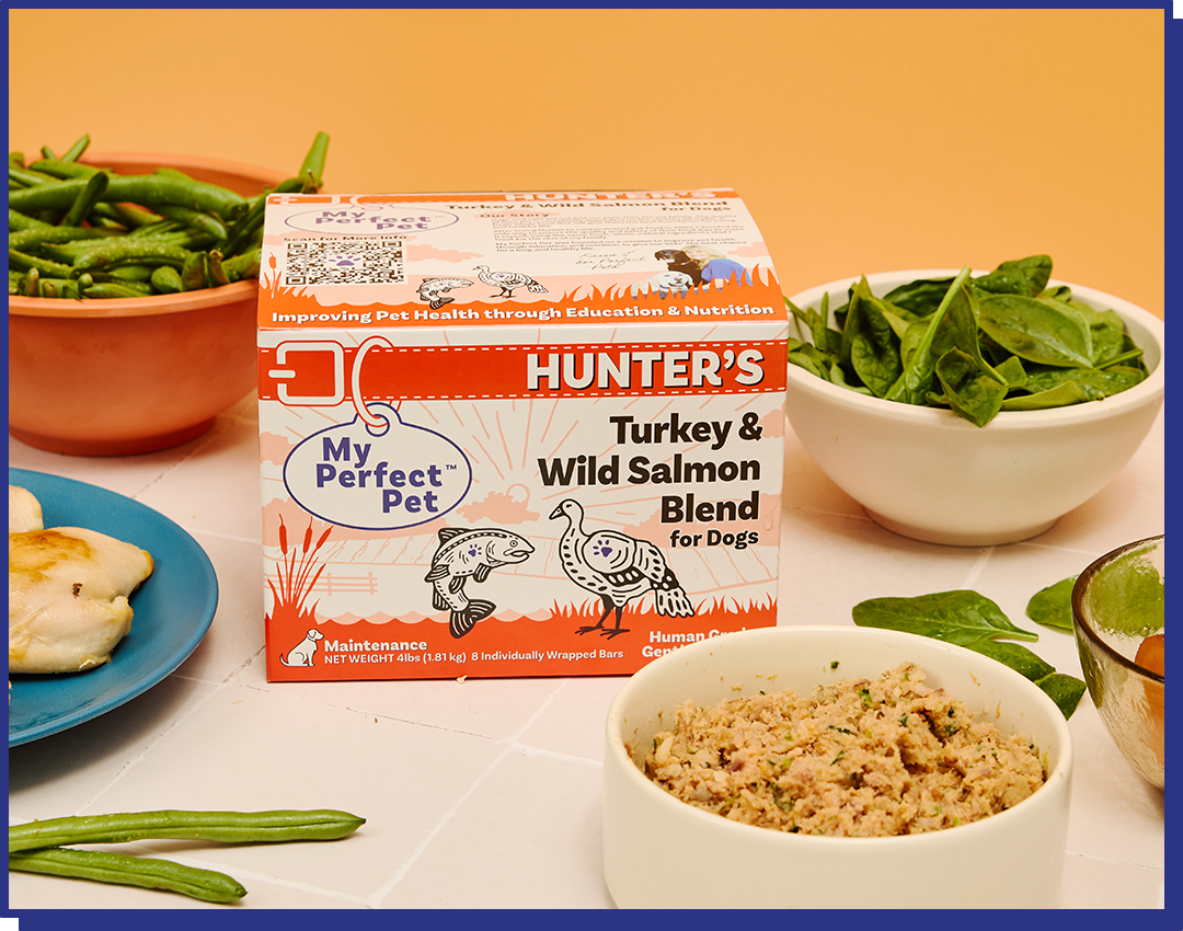 Turkey and Wild Salmon Grain Free Blend - 14 bars for 2-week trial, then 42 bars every 6 weeks