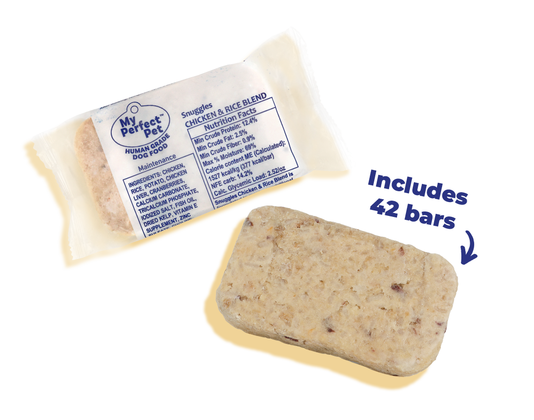 Chicken and Rice Blend - 14 bars for 6-week trial, then 42 bars every 20 weeks